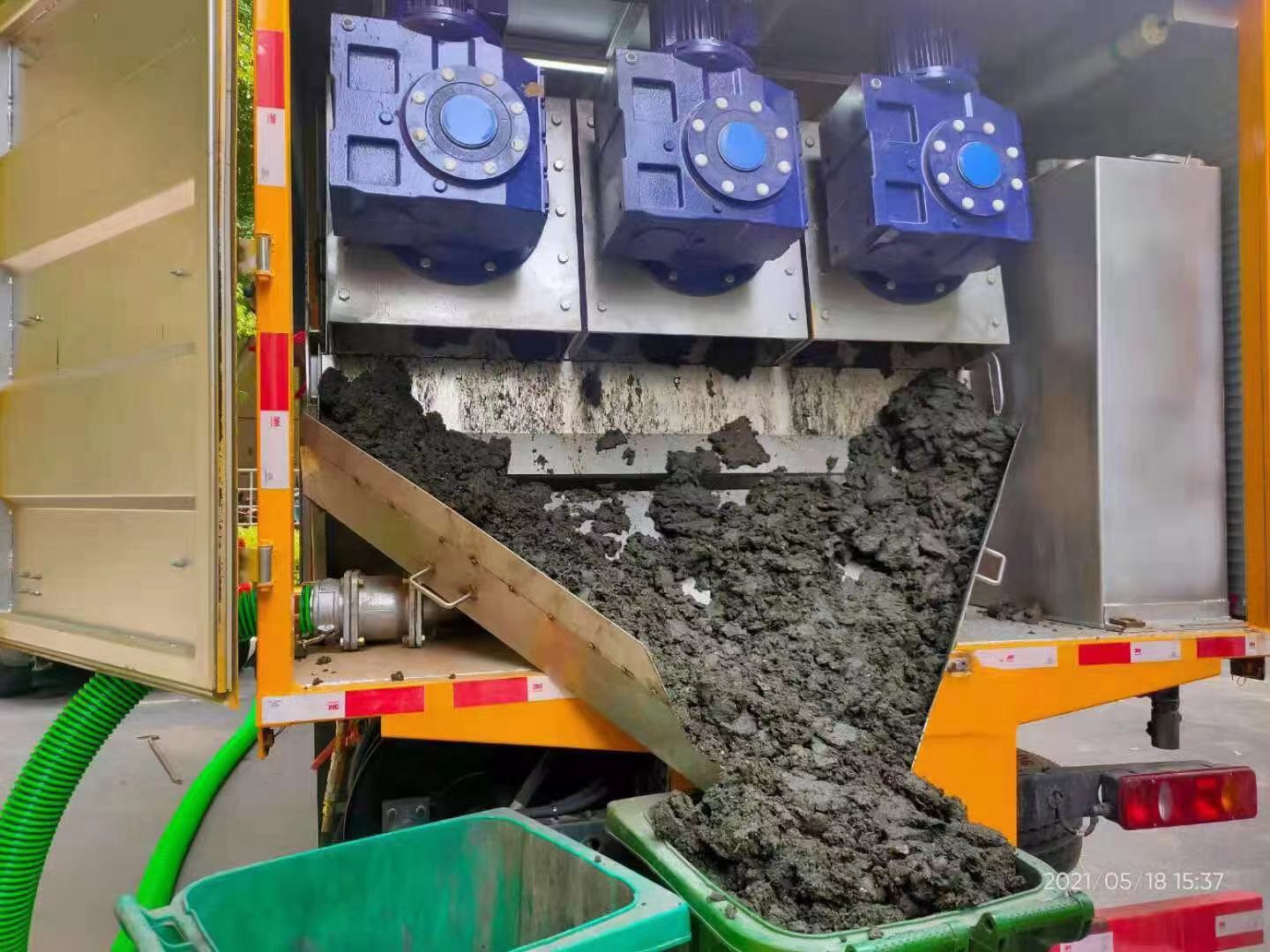 西固化粪池清掏城市维护站-泥浆净化干湿分离处理